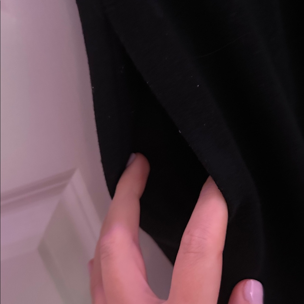 Old Navy black HR straight ankle sweat pants - Picture 6 of 8